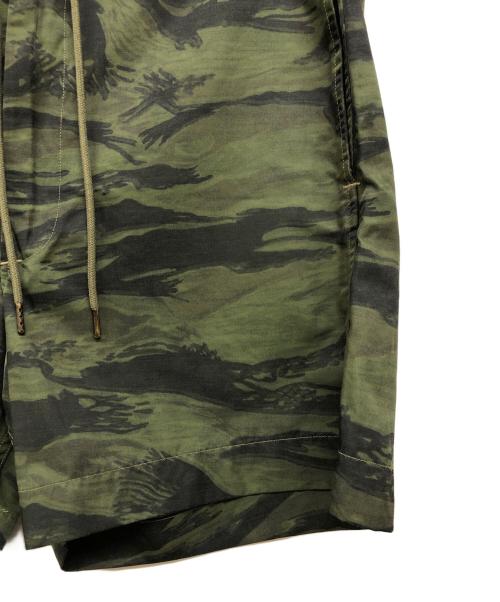 RRL（ダブルアールエル）RRL (ダブルアールエル) タイガーカモサーフショーツ グリーン サイズ:34 未使用品の古着・服飾アイテム