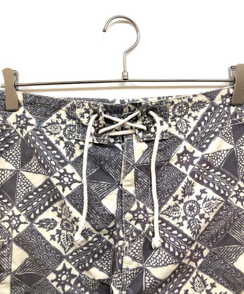 RRL（ダブルアールエル）RRL (ダブルアールエル) 総柄サーフショーツ グレー サイズ:32の古着・服飾アイテム