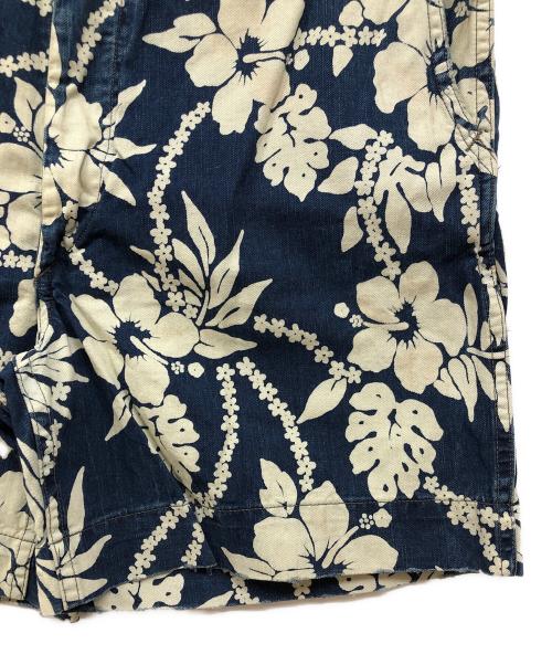 RRL（ダブルアールエル）RRL (ダブルアールエル) ハワイアンショーツ ネイビー サイズ:34の古着・服飾アイテム
