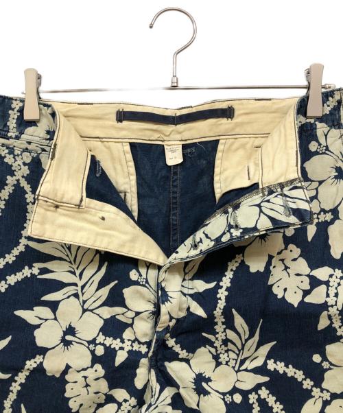 RRL（ダブルアールエル）RRL (ダブルアールエル) ハワイアンショーツ ネイビー サイズ:34の古着・服飾アイテム
