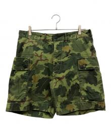 RRL（ダブルアールエル）の古着「ミッチェルカモカーゴショーツ」｜グリーン