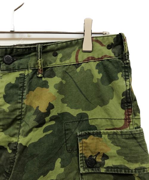 RRL（ダブルアールエル）RRL (ダブルアールエル) ミッチェルカモカーゴショーツ グリーン サイズ:34の古着・服飾アイテム
