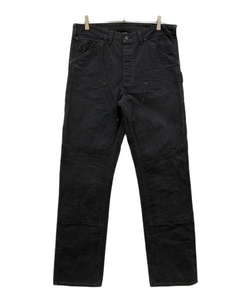 RRL（ダブルアールエル）RRL (ダブルアールエル) ダブルニーワークパンツ ブラック サイズ:34×32の古着・服飾アイテム