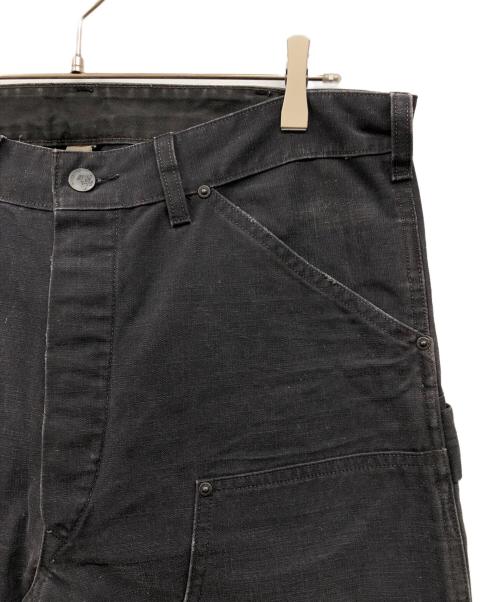 RRL（ダブルアールエル）RRL (ダブルアールエル) ダブルニーワークパンツ ブラック サイズ:34×32の古着・服飾アイテム