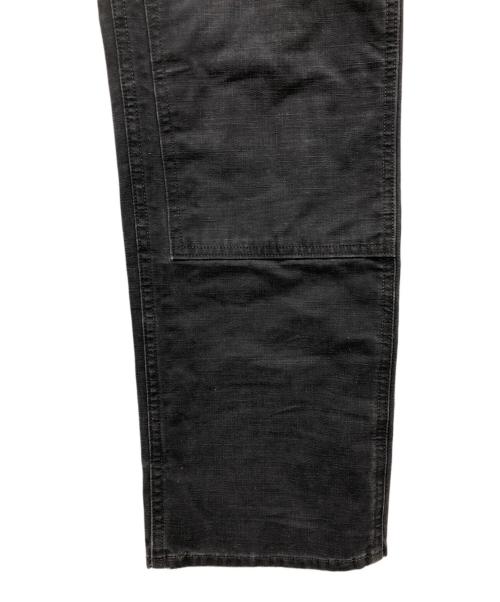 RRL（ダブルアールエル）RRL (ダブルアールエル) ダブルニーワークパンツ ブラック サイズ:34×32の古着・服飾アイテム
