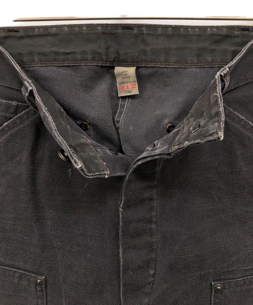 RRL（ダブルアールエル）RRL (ダブルアールエル) ダブルニーワークパンツ ブラック サイズ:34×32の古着・服飾アイテム