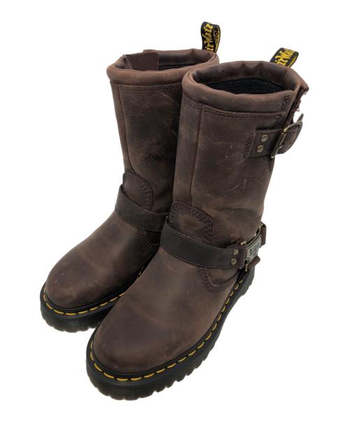 Dr.Martens（ドクターマーチン）Dr.Martens (ドクターマーチン) ANISTONE HIアニストンハイ ブラウン サイズ:22ｃｍの古着・服飾アイテム