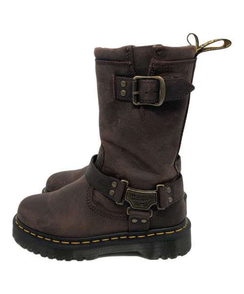 Dr.Martens（ドクターマーチン）Dr.Martens (ドクターマーチン) ANISTONE HIアニストンハイ ブラウン サイズ:22ｃｍの古着・服飾アイテム