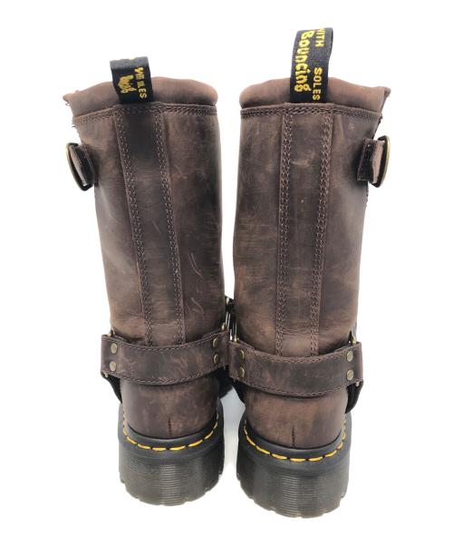 Dr.Martens（ドクターマーチン）Dr.Martens (ドクターマーチン) ANISTONE HIアニストンハイ ブラウン サイズ:22ｃｍの古着・服飾アイテム