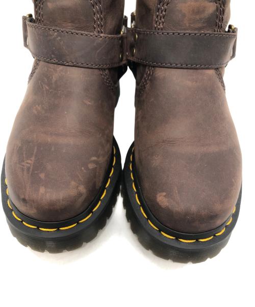 Dr.Martens（ドクターマーチン）Dr.Martens (ドクターマーチン) ANISTONE HIアニストンハイ ブラウン サイズ:22ｃｍの古着・服飾アイテム