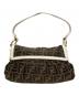 FENDI (フェンディ) フラップワンハンドルバッグ ブラウン：60000円