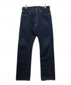 SUGAR CANEシュガーケーン）の古着「BLUE DENIM WAIST OVERALLS “1942” MODEL」｜インディゴ