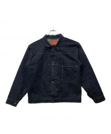SUGAR CANE（シュガーケーン）の古着「14oz. BLUE DENIM BLOUSE “S1945” MODEL」｜インディゴ