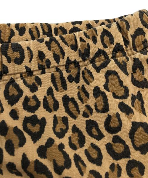 WILD THINGS（ワイルドシングス）WILD THINGS (ワイルドシングス) レオパードハーフパンツ ベージュ サイズ:Lの古着・服飾アイテム