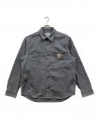 CarHarttカーハート）の古着「CHALK SHIRT JAC」｜グレー
