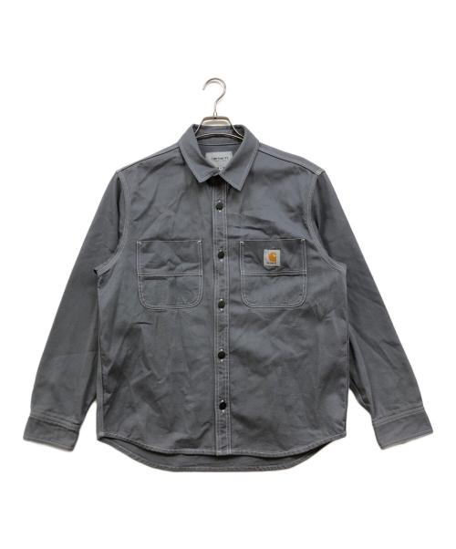 CarHartt（カーハート）CarHartt (カーハート) CHALK SHIRT JAC グレー サイズ:Mの古着・服飾アイテム