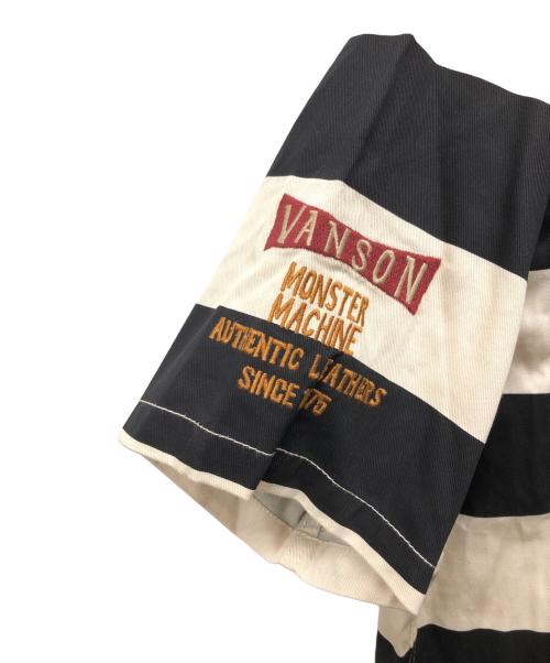 VANSON（バンソン）VANSON (バンソン) 半袖シャツ ブラック サイズ:XLの古着・服飾アイテム