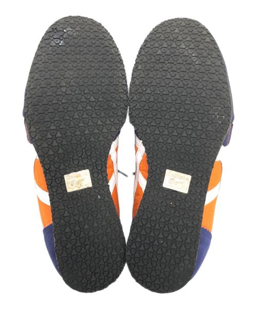 Onitsuka Tiger（オニツカタイガー）Onitsuka Tiger (オニツカタイガー) SERRANO ネイビー×オレンジ サイズ:23.5㎝の古着・服飾アイテム