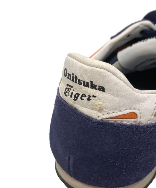 Onitsuka Tiger（オニツカタイガー）Onitsuka Tiger (オニツカタイガー) SERRANO ネイビー×オレンジ サイズ:23.5㎝の古着・服飾アイテム