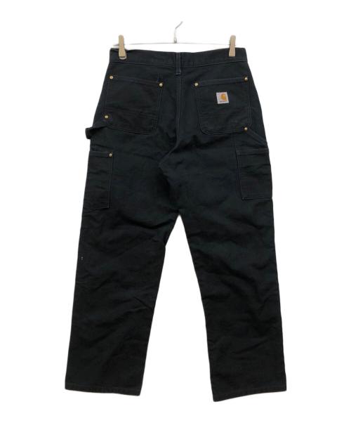 CarHartt（カーハート）CarHartt (カーハート) ダブルニーペインターパンツ ブラック サイズ:30×30の古着・服飾アイテム