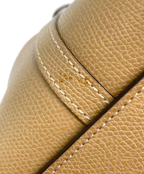 Valextra（ヴァレクストラ）Valextra (ヴァレクストラ) B-CUBE ハンドバッグ ベージュの古着・服飾アイテム