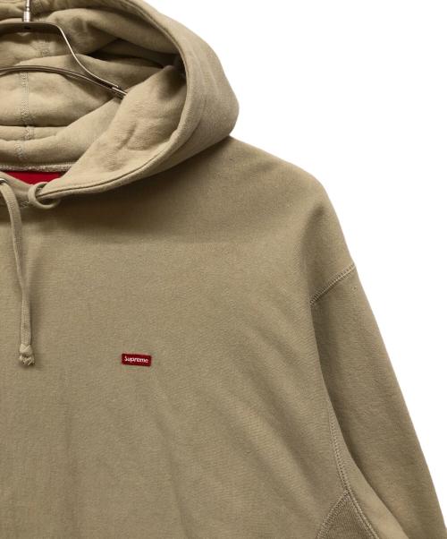 SUPREME（シュプリーム）Supreme (シュプリーム) Small Box Logo Hooded Sweatshirt ベージュ サイズ:XXLの古着・服飾アイテム