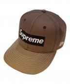 New Era×SUPREMEニューエラ×シュプリーム）の古着「23ss Gradient Box Logo New Era」｜ブラック