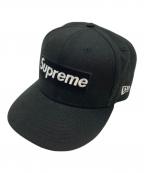 New Era×SUPREMEニューエラ×シュプリーム）の古着「24ss MLB Teams Box Logo New Era」｜ブラック