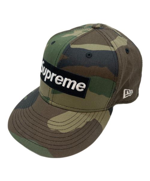 New Era（ニューエラ）New Era (ニューエラ) Supreme (シュプリーム) 24ss MLB Teams Box Logo New Era カーキ サイズ:7 3/4の古着・服飾アイテム