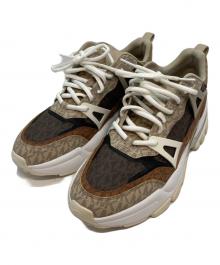 MICHAEL KORS（マイケル・コース）の古着「ローカットスニーカー」｜ブラウン