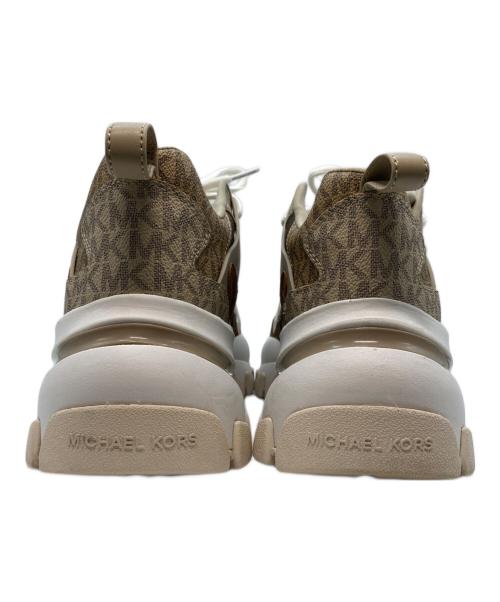 MICHAEL KORS（マイケル・コース）MICHAEL KORS (マイケル・コース) ローカットスニーカー ブラウン サイズ:11の古着・服飾アイテム