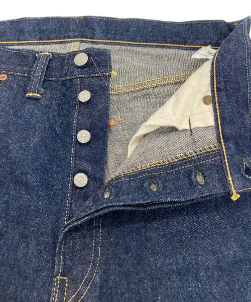 WAREHOUSE（ウエアハウス）WAREHOUSE (ウエアハウス) ピンクセルヴィッチWWⅡデニムパンツ インディゴ サイズ:34×32の古着・服飾アイテム