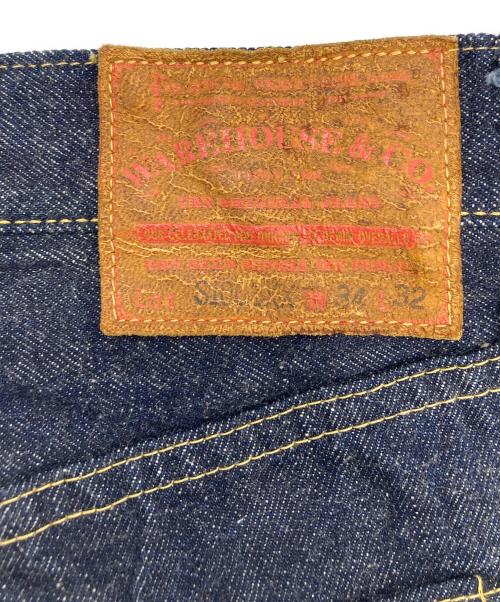 WAREHOUSE（ウエアハウス）WAREHOUSE (ウエアハウス) 14.5oz 大戦モデル デニムパンツ インディゴ サイズ:34×32の古着・服飾アイテム
