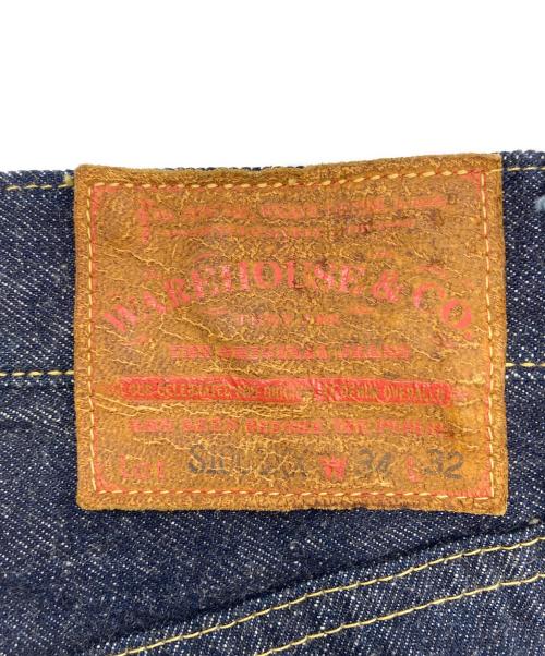 WAREHOUSE（ウエアハウス）WAREHOUSE (ウエアハウス) 14.5oz 大戦モデル デニムパンツ インディゴ サイズ:34×32の古着・服飾アイテム