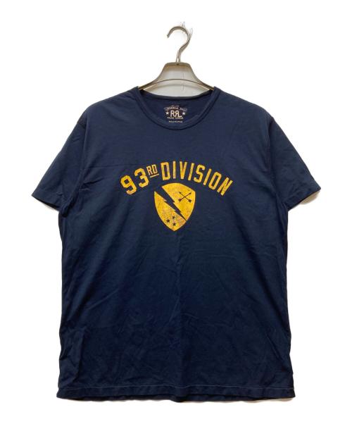 RRL（ダブルアールエル）RRL (ダブルアールエル) 93 RD DIVISION Tシャツ インディゴ サイズ:Lの古着・服飾アイテム