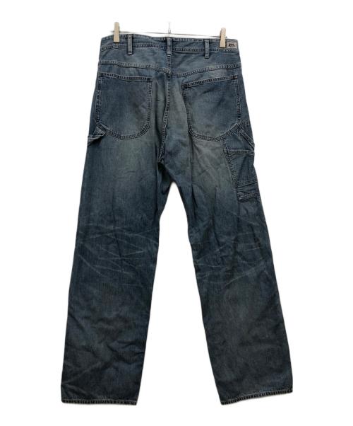 RRL（ダブルアールエル）RRL (ダブルアールエル) 5ポケットカーペンターデニムパンツ ブルー サイズ:33/32の古着・服飾アイテム