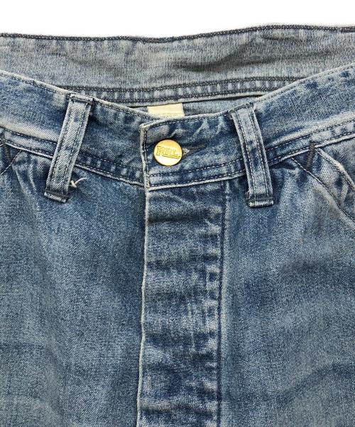 RRL（ダブルアールエル）RRL (ダブルアールエル) 5ポケットカーペンターデニムパンツ ブルー サイズ:33/32の古着・服飾アイテム