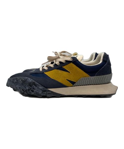 NEW BALANCE（ニューバランス）NEW BALANCE (ニューバランス) XC-72 Grey Red イエロー×ネイビー サイズ:27.5の古着・服飾アイテム