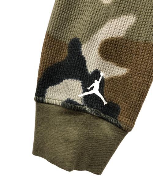 JORDAN（ジョーダン）JORDAN (ジョーダン) カモ柄サーマルカットソー カーキ サイズ:XXLの古着・服飾アイテム