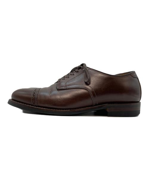 brother bridge（ブラザーブリッジ）brother bridge (ブラザーブリッジ) ストレートチップシューズ ブラウン サイズ:7 1/2の古着・服飾アイテム
