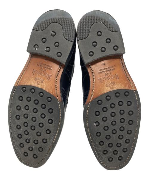 berwick（バーウィック）berwick (バーウィック) ウィングチップシューズ ブラック サイズ:6の古着・服飾アイテム