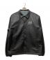 ROLLER（ローラー）の古着「FAKE LEATHER COACH JACKET」｜ブラック