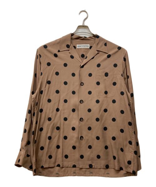 WACKO MARIA（ワコマリア）WACKO MARIA (ワコマリア) ドットレーヨンシャツ ブラウン サイズ:XLの古着・服飾アイテム
