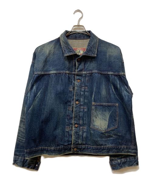 SAINT MICHAEL（セントマイケル）SAINT MICHAEL (セントマイケル) BerBerJin (ベンベルジン) DENIM JACKET インディゴ サイズ:XLの古着・服飾アイテム