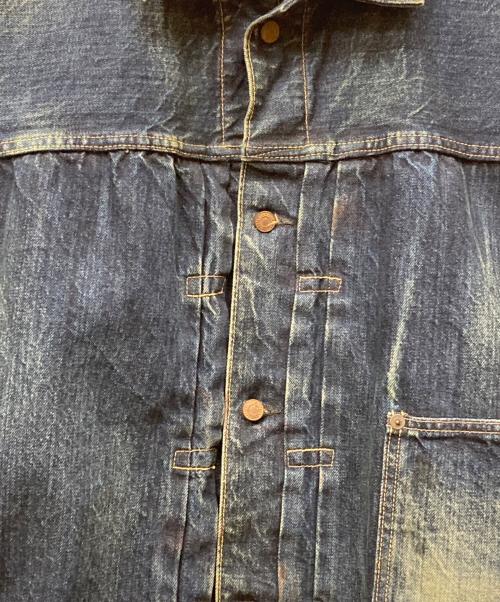 SAINT MICHAEL（セントマイケル）SAINT MICHAEL (セントマイケル) BerBerJin (ベンベルジン) DENIM JACKET インディゴ サイズ:XLの古着・服飾アイテム