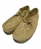 CLARKS×SUPREMEクラークス×シュプリーム）の古着「コラボワラビーシューズ」｜ベージュ