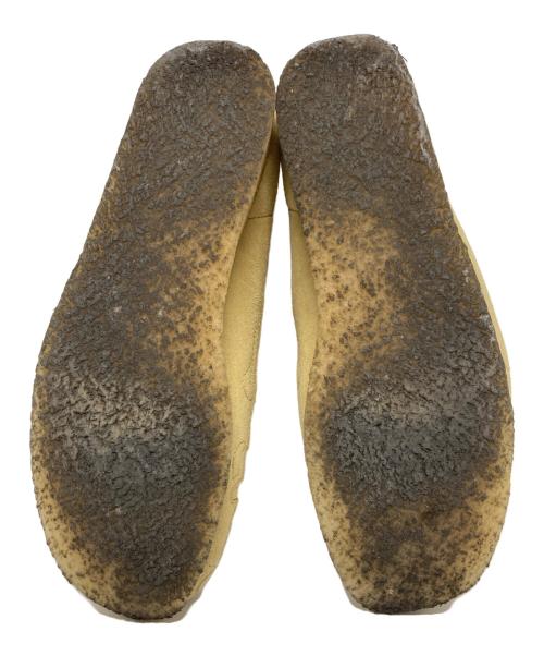 CLARKS（クラークス）CLARKS (クラークス) Supreme (シュプリーム) コラボワラビーシューズ ベージュ サイズ:28の古着・服飾アイテム