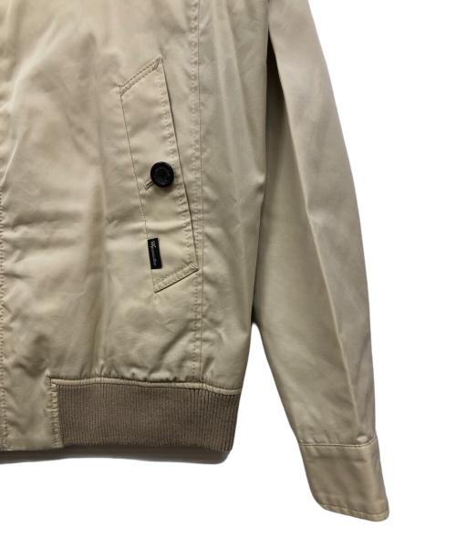 Aquascutum（アクアスキュータム）Aquascutum (アクアスキュータム) 裏刺繍スイングトップ ベージュ サイズ:36の古着・服飾アイテム