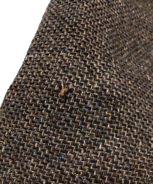 PENDLETON（ペンドルトン）PENDLETON (ペンドルトン) クルミボタンヨークツイードジャケット ブラウン サイズ:46の古着・服飾アイテム