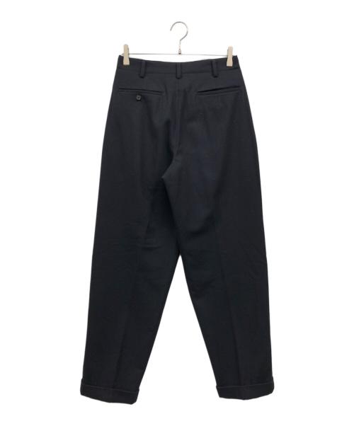 Y's for men（ワイズフォーメン）Y'S for men (ワイズフォーメン) ウール2タックパンツ ネイビー サイズ:Mの古着・服飾アイテム